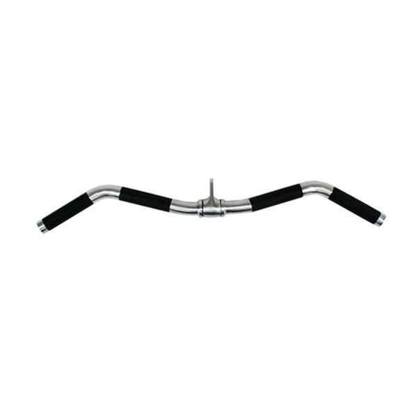 28" Chrome Curl Bar w/Polyurethane