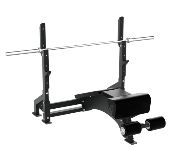 Olympic Decline Press w/Plate Storage